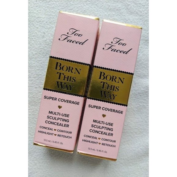 Too Faced Born This Way Super Sculpting Concealer SABLE Estee Lauder Company NEW - Picture 1 of 5